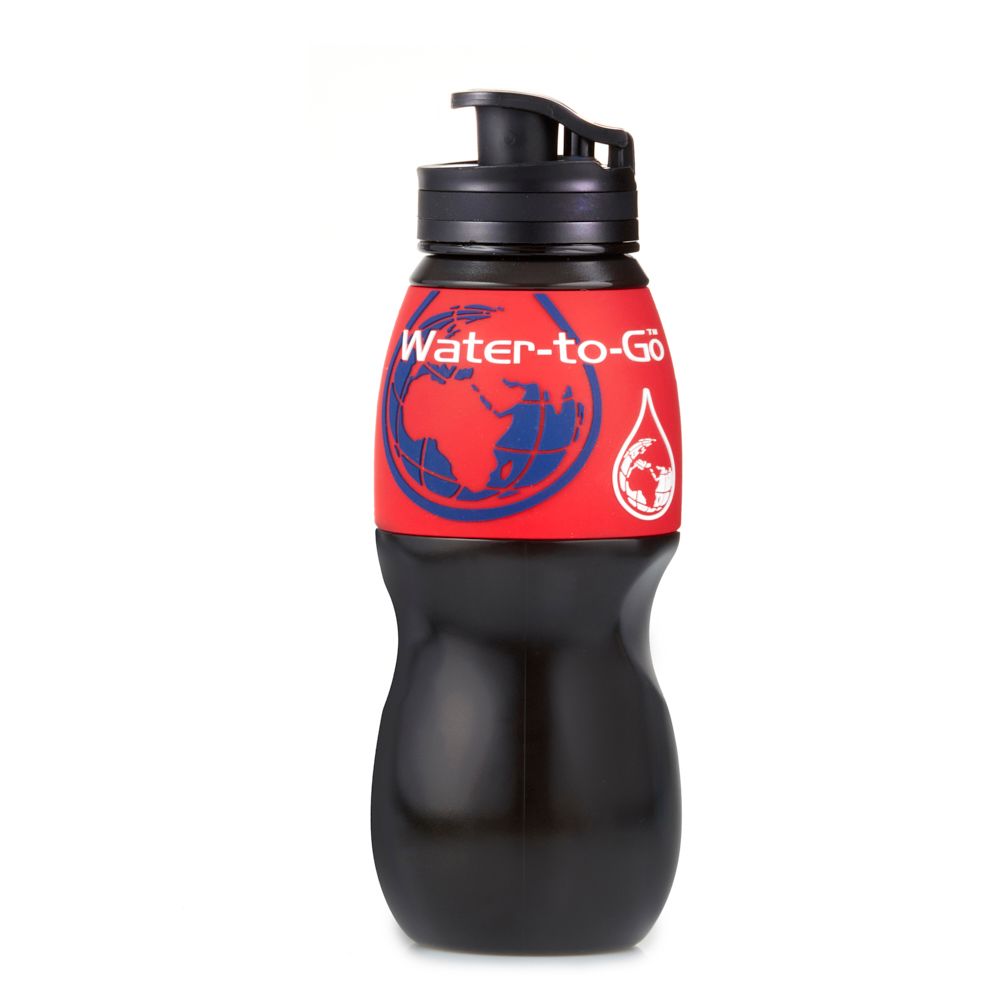 75CL Water-To-Go Travel Filter Water Bottle black