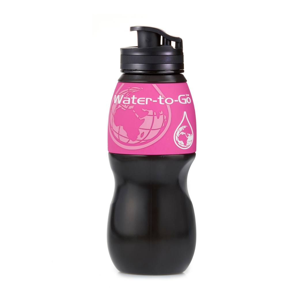 75CL Water-To-Go Travel Filter Water Bottle black