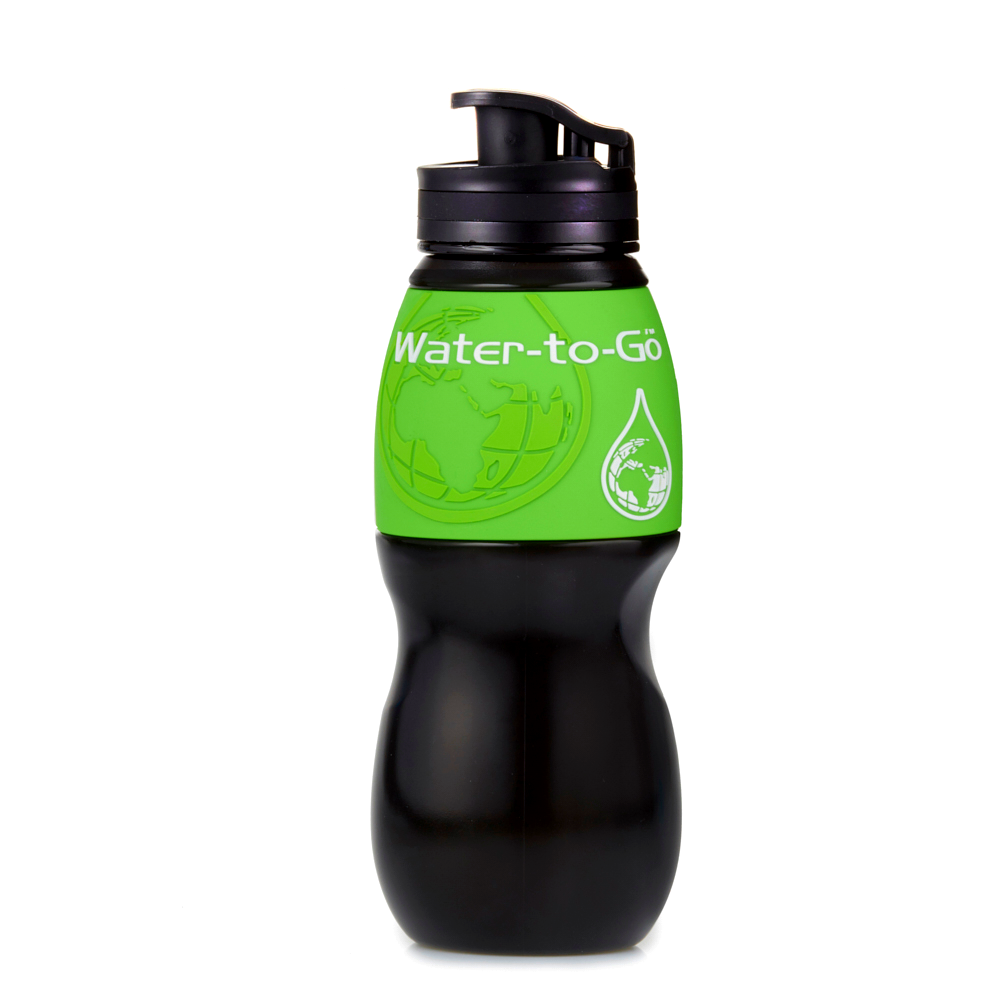 75CL Water-To-Go Travel Filter Water Bottle black