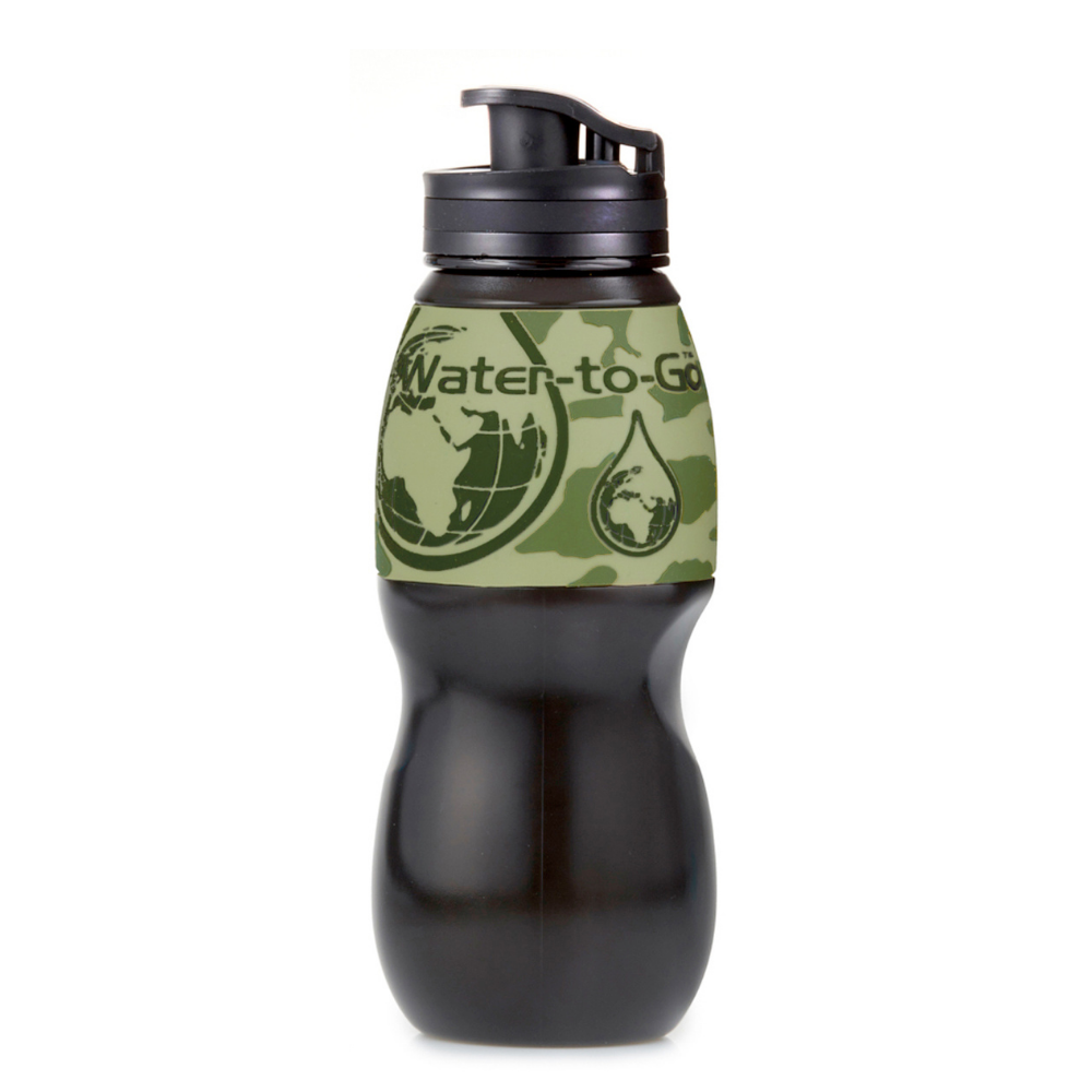 75CL Water-To-Go Travel Filter Water Bottle black