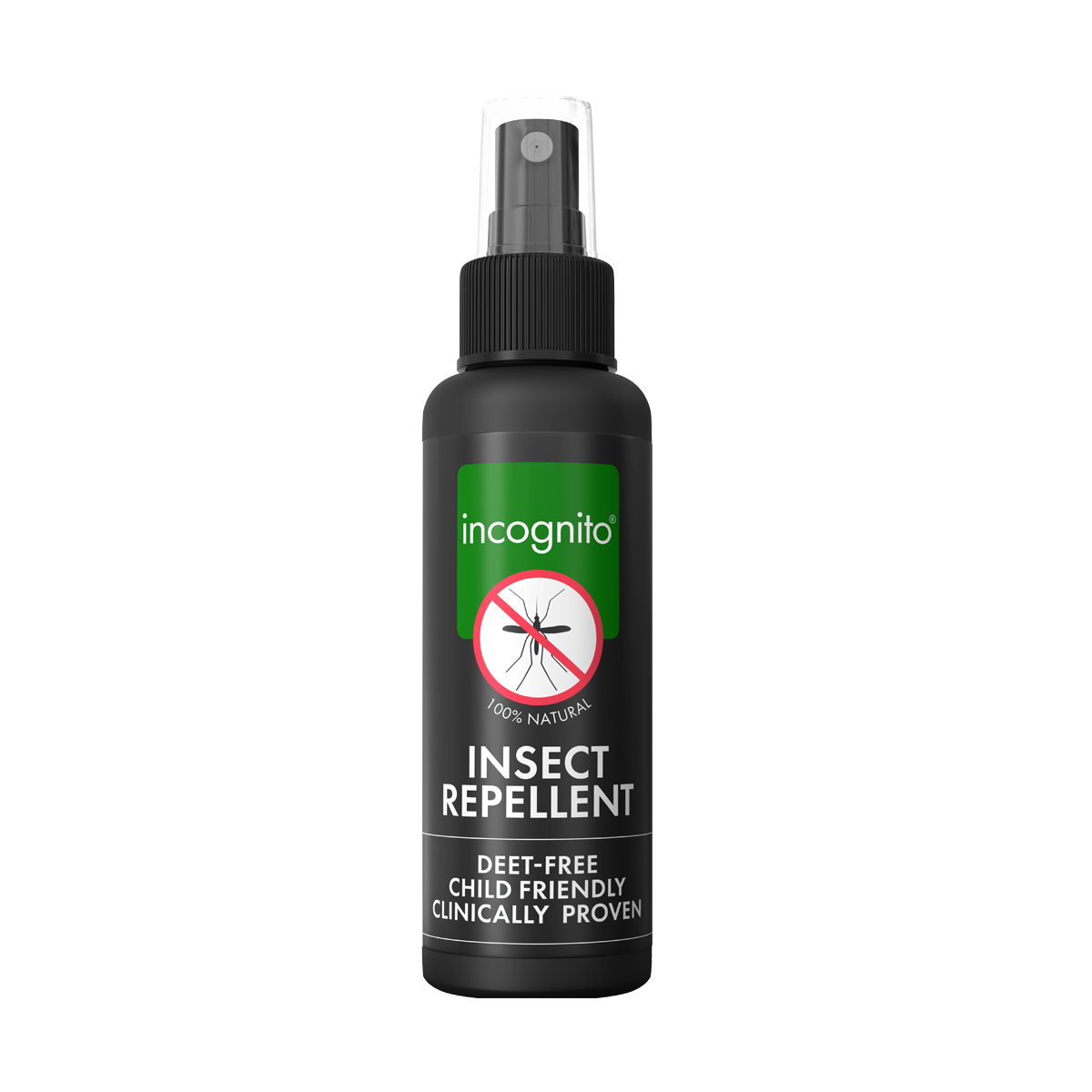 Incognito Award Winning Anti-Mosquito Spray Repellent – DEET Free