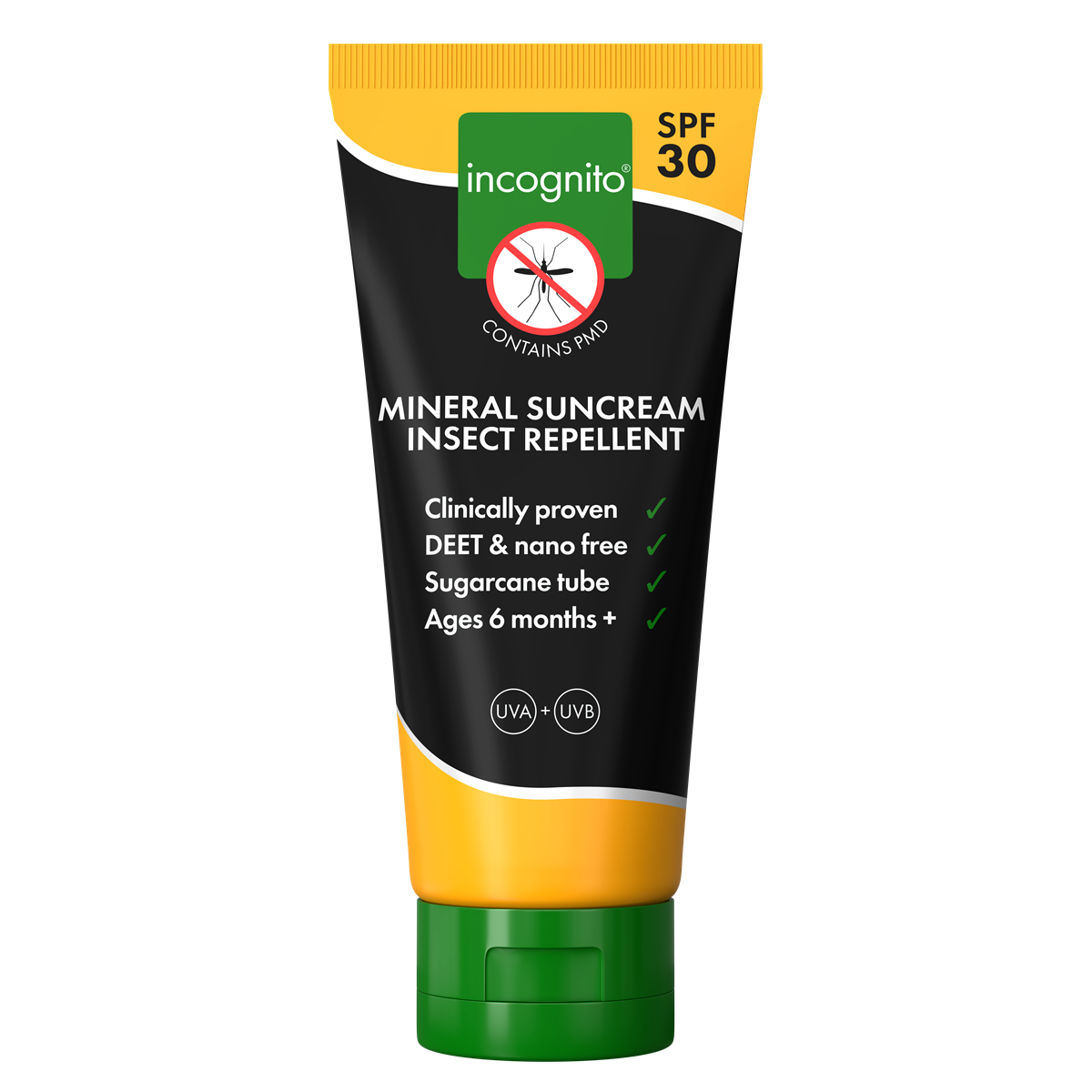 Incognito Suncream & Insect Repellent SPF30 – 100ml