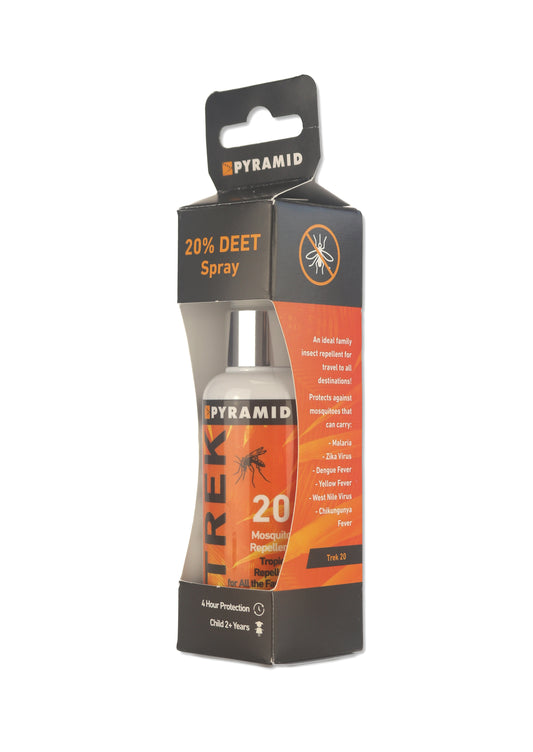 Trek 20 - 20% DEET. Ideal for Family Use