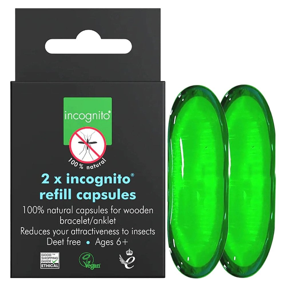 Incognito Wooden Insect Repellant Bracelet