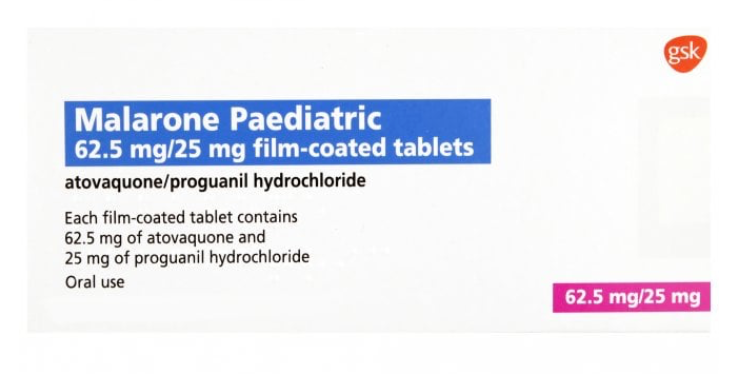 Malarone Paediatric (Child) – Antimalarial Medication
