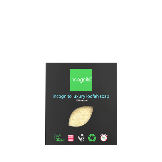 Incognito Luxury Loofah - contains Java Citronella Soap